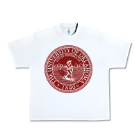White university oklahoma Urban Heavy Tee - linhVisuals