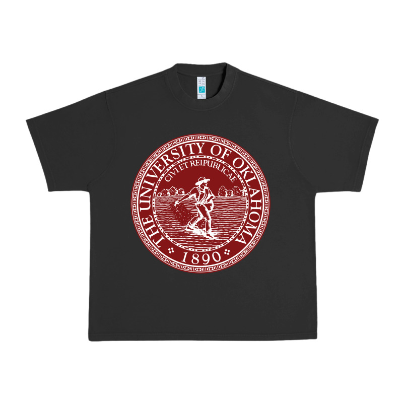 University Oklahoma Urban Heavy Tee by linhVisuals | Teevron