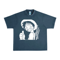 Luffy One Piece Urban Heavy Tee | Teevron