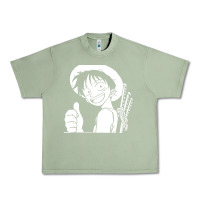 Oil Green luffy one piece Urban Heavy Tee - linhVisuals