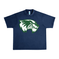 Navy utah valley wolverines Urban Heavy Tee - linhVisuals