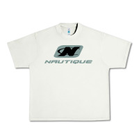 Pistachio Nautique Boats Urban Heavy Tee - linhVisuals