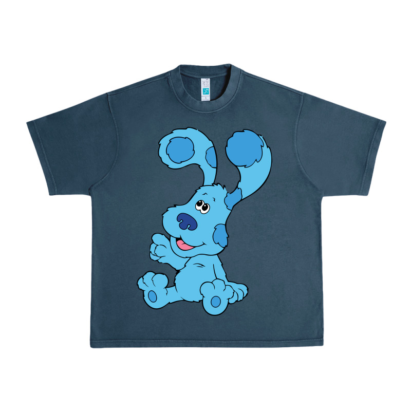 Blues Clues On Red Sofa Urban Heavy Tee by linhVisuals | Teevron