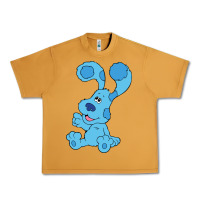 Peanut Butter blues clues on red sofa Urban Heavy Tee - linhVisuals