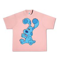 Salmon blues clues on red sofa Urban Heavy Tee - linhVisuals