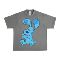 Tornado blues clues on red sofa Urban Heavy Tee - linhVisuals