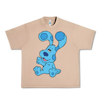 Burro blues clues on red sofa Urban Heavy Tee - linhVisuals
