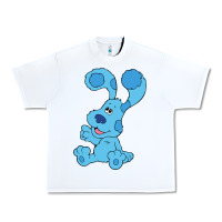 White blues clues on red sofa Urban Heavy Tee - linhVisuals