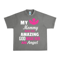 Tornado my mommy was amazing god made her an angel Urban Heavy Tee - linhVisuals