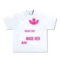 White my mommy was amazing god made her an angel Urban Heavy Tee - linhVisuals