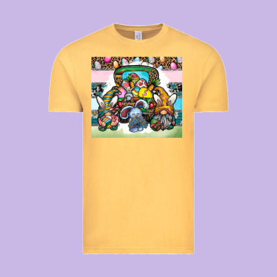 Easter Vintage Tee Designed By Cowhidedigitalart