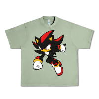 Oil Green shadow the hedgehog Urban Heavy Tee - linhVisuals