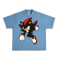 Pebble Blue shadow the hedgehog Urban Heavy Tee - linhVisuals