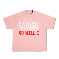 Salmon if the stars were to worship so will i Urban Heavy Tee - linhVisuals