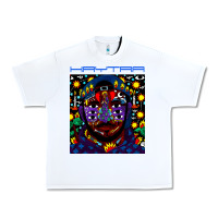 White kaytranada Urban Heavy Tee - linhVisuals