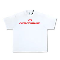 White Nautique Boats Urban Heavy Tee - linhVisuals