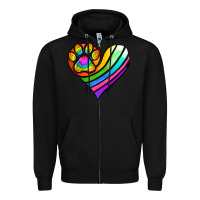 Black Pride Heart Zipper Hoodie - Jasminsmagicworld