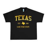 Black texas Urban Heavy Tee - linhVisuals
