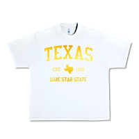 White texas Urban Heavy Tee - linhVisuals