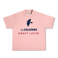 Salmon La Colombe Urban Heavy Tee - linhVisuals