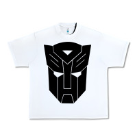 White transformer Urban Heavy Tee - linhVisuals