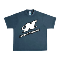 Midnight Navy Nautique Boats Urban Heavy Tee - linhVisuals