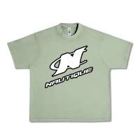 Oil Green Nautique Boats Urban Heavy Tee - linhVisuals
