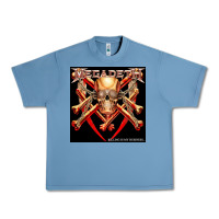 Pebble Blue Megadeath Chains Urban Heavy Tee - linhVisuals