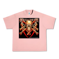 Salmon Megadeath Chains Urban Heavy Tee - linhVisuals