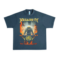 Megadeath World Order Urban Heavy Tee | Teevron