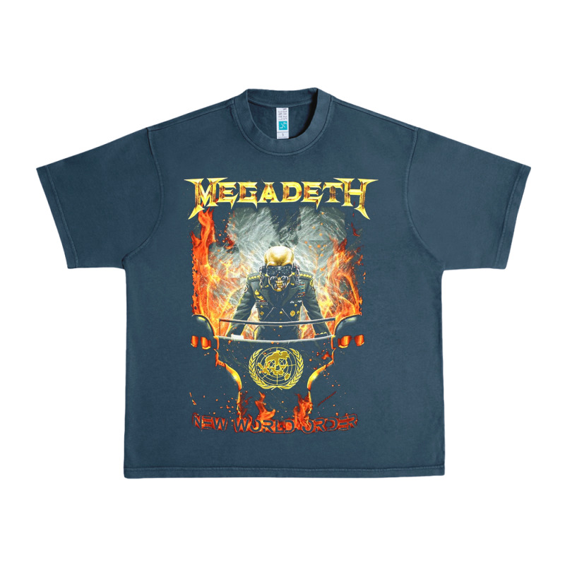 Megadeath World Order Urban Heavy Tee by linhVisuals | Teevron