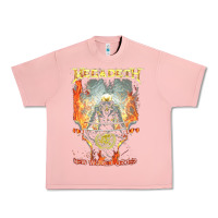 Salmon Megadeath World Order Urban Heavy Tee - linhVisuals