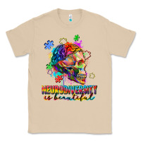 Mushroom Neurodiversity is beautiful Classic Tee - FaDigitalArtStudio