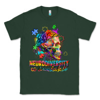 Sports Green Neurodiversity is beautiful Classic Tee - FaDigitalArtStudio