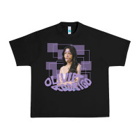 Black olivia rodrigo Urban Heavy Tee - linhVisuals