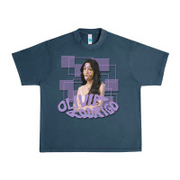 Midnight Navy olivia rodrigo Urban Heavy Tee - linhVisuals