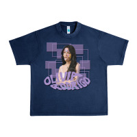 Navy olivia rodrigo Urban Heavy Tee - linhVisuals