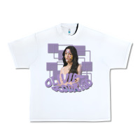 White olivia rodrigo Urban Heavy Tee - linhVisuals