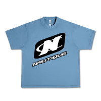 Pebble Blue Nautique Boats Urban Heavy Tee - linhVisuals