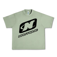 Oil Green Nautique Boats Urban Heavy Tee - linhVisuals