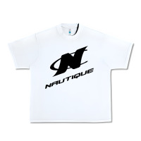 White Nautique Boats Urban Heavy Tee - linhVisuals