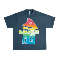 Midnight Navy live from daryl house Urban Heavy Tee - linhVisuals