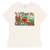 Bone Merry Christmas Ladies Tee - CowhideDigitalArt