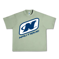 Oil Green Nautique Boats Urban Heavy Tee - linhVisuals