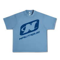 Pebble Blue Nautique Boats Urban Heavy Tee - linhVisuals