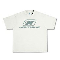 Pistachio Nautique Boats Urban Heavy Tee - linhVisuals