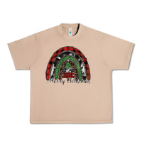 Burro Merry Christmas rainbow Urban Heavy Tee - CowhideDigitalArt