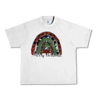 Lunar Rock Merry Christmas rainbow Urban Heavy Tee - CowhideDigitalArt