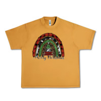 Merry Christmas Rainbow Urban Heavy Tee | Teevron