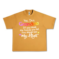 Peanut Butter grandma t  shirt yes i'm grandma if you think my hands are full t  shi Urban Heavy Tee - linhVisuals